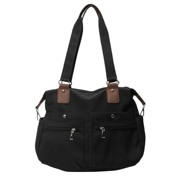 Xajzpa Multi functional Fashion Handbag Minimalist Texture Casual One Shoulder Travel Bag Sports Fitness Storage Crossbody Bag